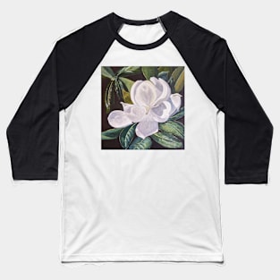 Magnolia Painting Baseball T-Shirt